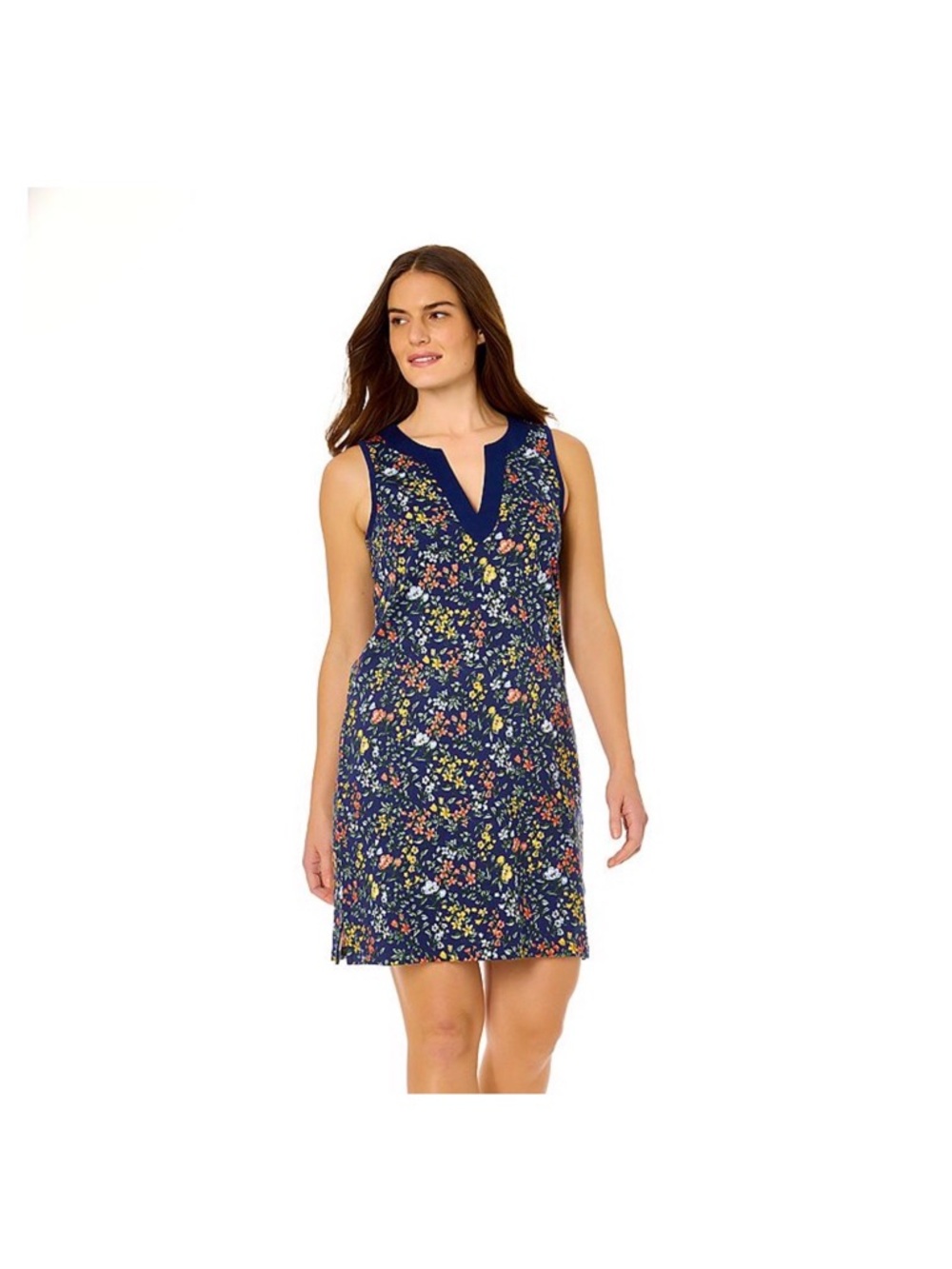 Floral swim coverup